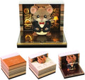 3D Calendar 2027, 3D Memo Pad Art Sticky Notes, Time Piece Calendar 2027, Creative Weekly Notepad with Light, Paper Carving Art Desktop Gift for Christmas Birthday Anniversaries (Mr. Mouse 2027) by Banigic