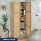 Sauder Miscellaneous Storage Cabinet, Harmony Ash Finish - Image 4