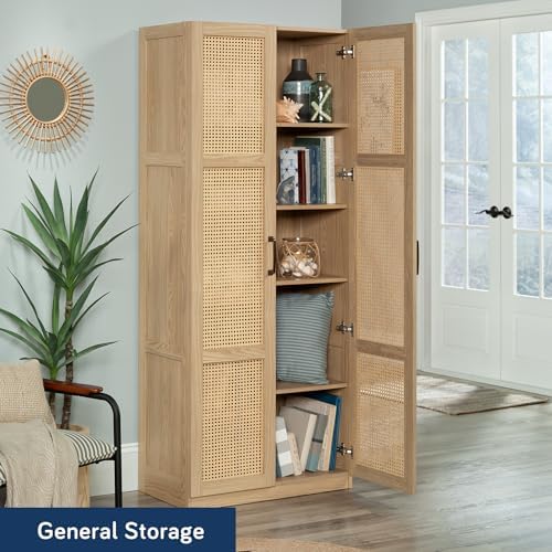 Sauder Miscellaneous Storage Cabinet, Harmony Ash Finish - Image 4