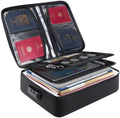 BALEINE Fireproof Document Box with Lock, Waterproof Fire Safe File Bag by BALEINE