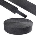 2 in 1 Heat Shrink Braided Sleeving Fabric Tubing 1"-60FT by Sunnarepoon
