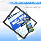 Magnetic Sign Holder & Picture Frame 8.5 x 11, 24 Pack - Image 6
