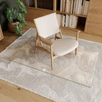 [Upgraded Tempered Glass] Koonmi 30" x 50" Office Floor Desk Chair Mat for Carpet & Hardwood Floor - Image 4
