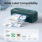 Labeer Bluetooth Thermal Shipping Label Printer, Wireless 4x6 Printer Green - Image 3