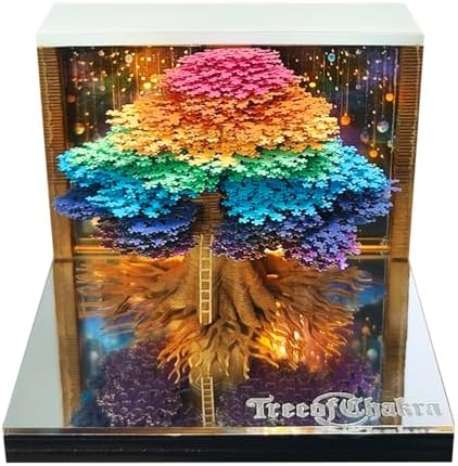 3D Calendar 2027,Creative 3D Memo Pad Time Piece Calendar 2027 Tear Away Paper Sculpture Tree of Life Multi-Color DIY Art Note by Dawnvive