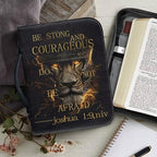 Tiger Flaming Cross Print Bible Cover for Women Men with Top Handle Portable Bible Carrying Case Church Bag with Multiple Pockets, Large Capacity Case Holiday Gifts for Christians - Image 6