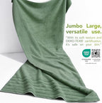 American Soft Linen 100% Cotton Luxury Turkish Towels, 35x70 XL Bath Sheet - Image 3