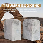 Koville Luxury Marble Bookends Grigio Fantasy SE - Image 6