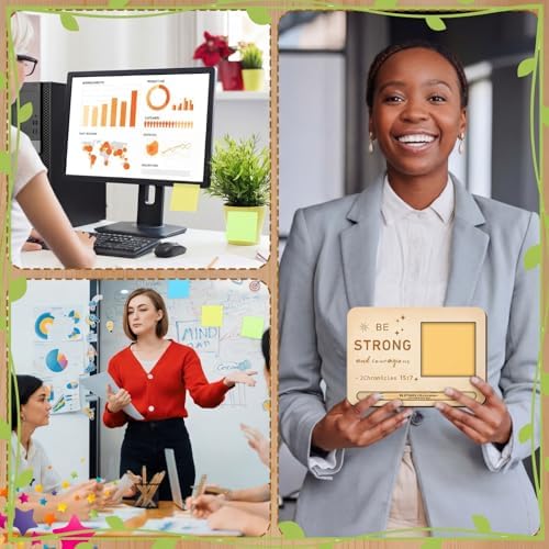 Kosiz 10 Set Wooden Sticky Note Holder Kit - Image 5