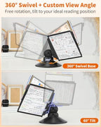 Desk Reference Organizer, Document Display Holder, Colored/Horizontal - Image 5
