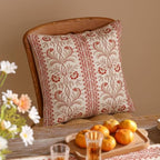 ISAENNE Designer Linen Throw Pillow Cover,Set of 2,18"x18"-Chamonix A - Image 3
