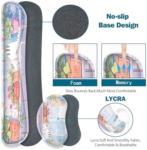 ToLuLu Extended Gaming Mouse Pad, Ergonomic Keyboard Mouse Wrist Rest Set - Image 5