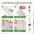 24 Pcs Water Bottle Holder for Classroom Desk Chair - Image 6