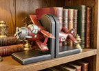 Bellaa Airplane Bookends, Biplane, Aeronautical, Wright Flyer Aircraft - Image 4