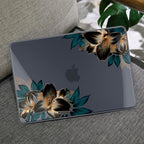 MEEgoodo 4-in-1 Printed Case for MacBook Neo 13 inch 2026 Release Model A3404, Laptop Hard Shell Cases with Keyboard Skin & Screen Protector & Webcam Covers, Golden Lilies - Image 6