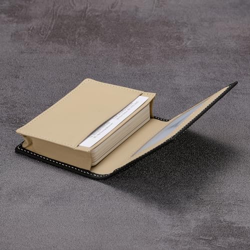 HISCOW Full Grain Leather Business Card Holder Case - Image 4