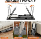 Lap Desk for Bed Adjustable Height with USB Port 23.6" x15.7" Desktop - Image 7