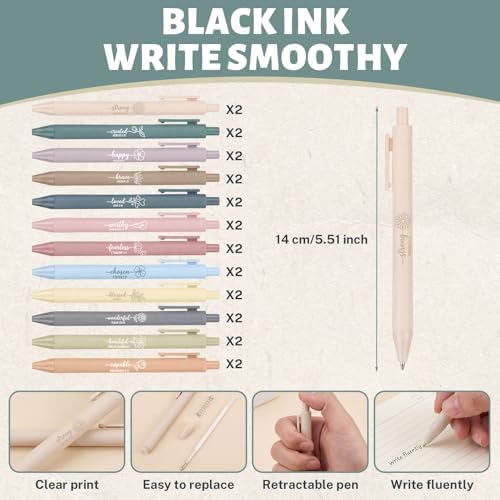 Sprial Notebooks with Pens Bulk, 48 Pack, 5.5 x 4.7 Inch, Bible - Image 4