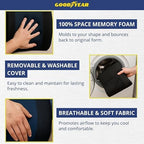 Goodyear Lumbar Support Pillow for Office Chair and Car Seat - Memory Foam Lumbar Pillow & Back Brace Support Posture Corrector, Lower Back Pain Relief - Image 6