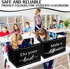 Honoson 24 Pcs Inspirational Privacy Folders for Students - Image 4