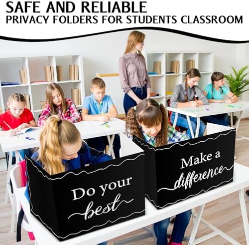 Honoson 24 Pcs Inspirational Privacy Folders for Students - Image 4
