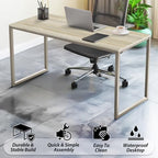 SHW Mission 55-Inch Home Office Computer Desk, Maple - Image 4