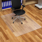 FuturHydro Office Chair Mat for Hardwood Floor, 36" x 48" Clear Computer Chair Mats, Plastic Rolling Chair Mat for Office, Home and Gaming Floors (Rectangle) by FuturHydro