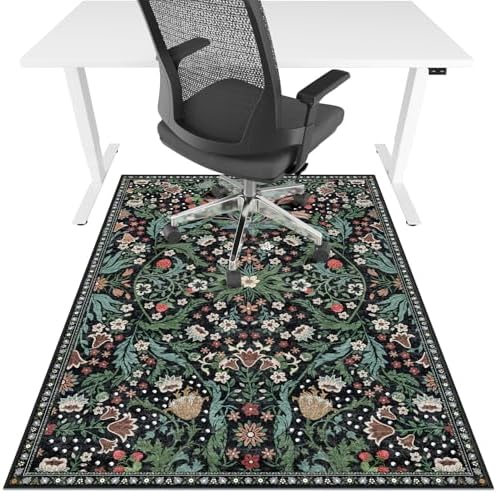 Office Chair Mat for Hardwood Floor & Tile Floor,36"X 48"-Green Grass by LreedyMat