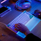 Logitech G512 X 75 TMR + Tactile Switch Mechanical Gaming Keyboard - White - Image 2