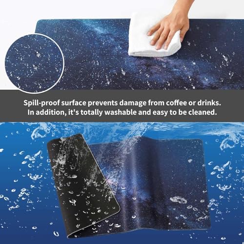 Galaxy Mouse Pad, Mouse Keyboard Pad XXXXL 47.2” x 23.6” - Image 4