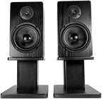 Rockville RHT8B Pair 8" Black Desktop Speaker/Studio Monitor Stands - Image 4