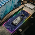 Gerlos RGB Gaming Mouse Pad, Large LED Desk Mat for Gamer, 31.5" x 11.8" - Image 6