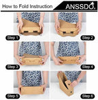 ANSSDO 24 Pack Brown Kraft Cardboard Magazine Holder Bulk - Image 6