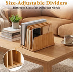 Unittype Bamboo Multi Device Organizer, 5 Slots - Image 5