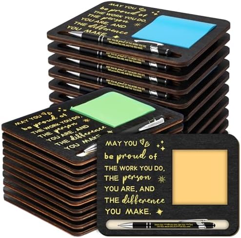 Dispowreath 20 Set Employee Christmas Appreciation Gift Sticky Note Holder by Dispowreath