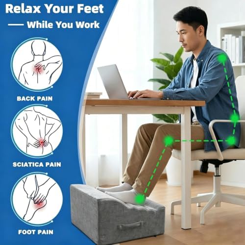 Under Desk Foot Rest, Foot Stool Under Desk - Image 3