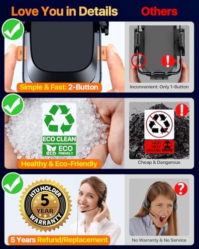 HTU 2026 Ultimate Best【True Military-Grade & Safety Cert】 Car Phone Holder - Image 6