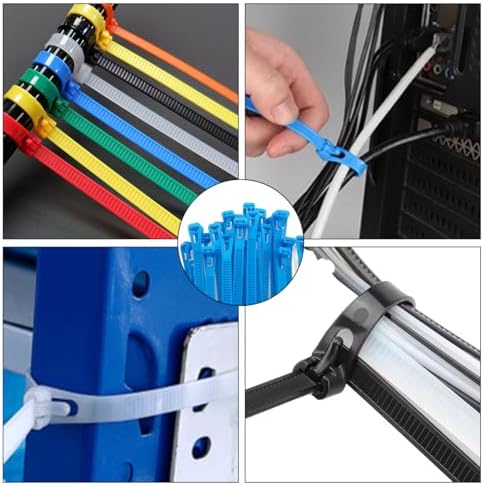 250 Pack 12 Inch Heavy Duty Reusable Zip Ties Blue ?UV Resistant, 55 LBS Tensile Strength, Weatherproof Cable Ties for Outdoor, Industrial, and Harsh Environments - Image 6