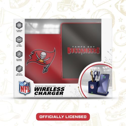 SOAR NFL Unisex Wireless Charging Stand and Desktop Organizer - Image 2