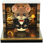 3D Memo Pad Time Piece Calendar 2027, 3D Tear-Off Art Desk Calendar 2027, Creative 3D Memo Pad Paper Art Tree House DIY Paper Carving Decoration (Mr. Mouse) by PTAEXCEL