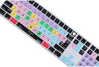 XSKN Final Cut Pro EU US Common Version Silicone Keyboard Cover Skin for 2020-2023 Apple Magic Keyboard with Touch ID and Numeric Keypad A2520 (Left 3 Keys Not Suite for 2024 New One Model) - Image 5