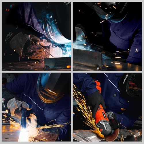 ARCCAPTAIN Welding Jacket, 11oz Flame Resistant Cotton Welding Jackets - Image 2