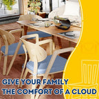 AAAAAcessories Chair Cushions for Dining Chairs, 17 x 16 x 2 in, Set of 6 - Image 6