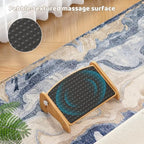 Under Desk Foot Rest, Adjustable Bamboo Ergonomic Footrest, 4 Heights - Image 3