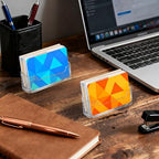 65 Pcs Business Card Holder Transparent Acrylic Postcard Display Holder Desktop Style Card Stand for Home Office Desk Table - Image 6