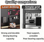 Desktop Bookshelf, Multi-Size pegboard Storage Organizer Rack, Dorm Desk Shelf, Desk Hutch, Desk top Storage Rack, Student Desktop Storage,Desk Shelves for top of des(Black, 53.1" Lx9.9 Wx39 H) - Image 5