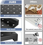 WALMANN 6-Pack 12"x16" Pegboard Panels for Garage, Tool Organizer Pegboards - Image 5