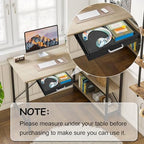 Upgrade Wood Under Desk Mounted Sliding Pull-out Drawer, Ball-Bearing Slides Under Desk Drawer Storage Organizer, Hanging Drawers for Desk, Hidden Desktop Organizer for Office Desks, Tables - Black - Image 7