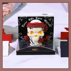 3D Calendar 2027,3D Desk Calendar 2027,Halloween Skeleton Tear-Off Paper Sculpture Desk Calendars,3D Desk Calendar Memo Pad 2027,3D Memo Pad Creative Tear Away Weekly planner Carving Art Calendar Notepad,Gift,paper sculpture calendar Halloween gifts(Sk... - Image 4
