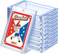 SATINIOR 20 Pcs 180 Pt Acrylic Magnetic Card Holders 2.5 x 3.54 Inch Tag Holder Clear Protectors Hard Plastic UV Protection Case for Sports Baseball Card Trading Storing Displaying by SATINIOR